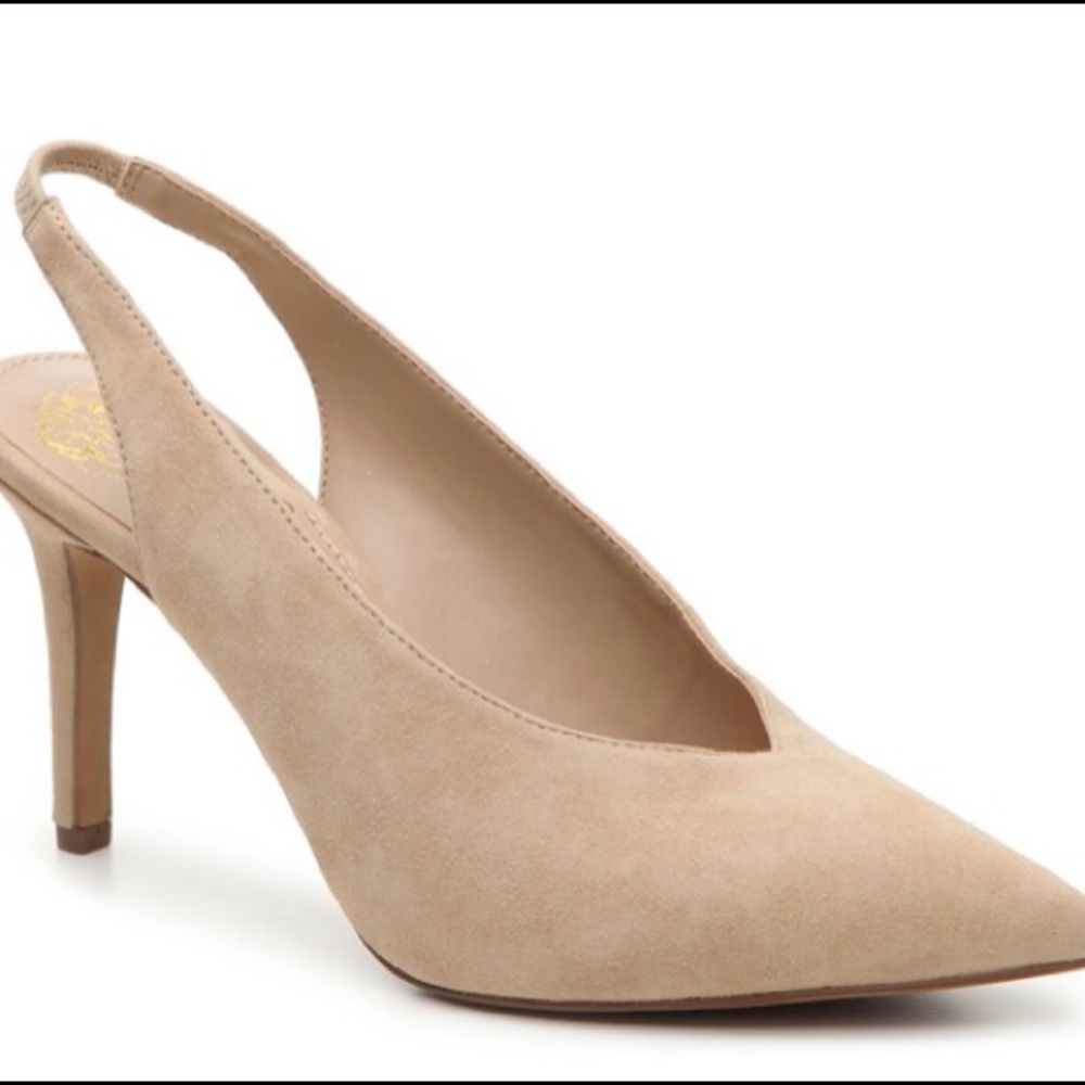 Vince Camuto Bienne suede slingback